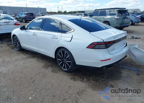 2023 Honda Accord Hybrid Touring from USA, damaged, VIN 1HGCY2F8XPA036248